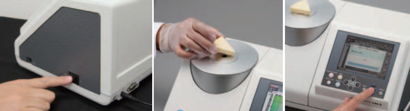 CM-5台式分光測色儀(yi) 操作過程