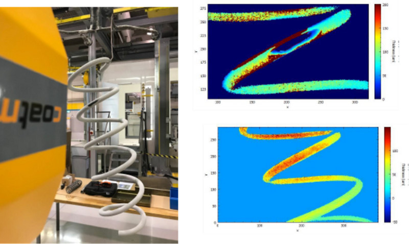 塗魔師3D Inline整體(ti) 膜厚成像係統能輕鬆測量各種形狀複雜