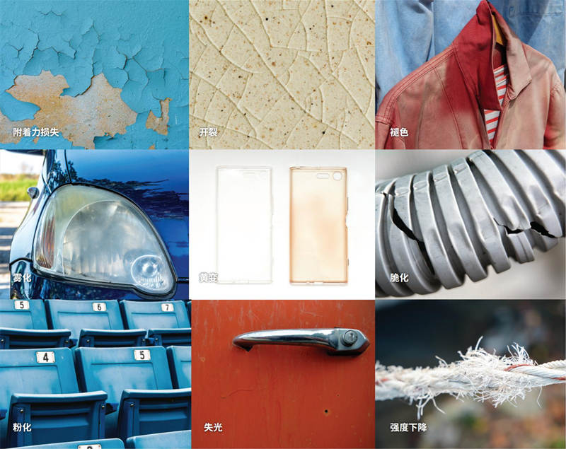 油漆塗料老化影響