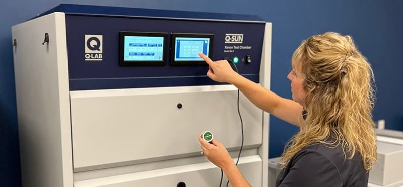 Q-SUN氙燈試驗箱太陽眼輻照度控製係統