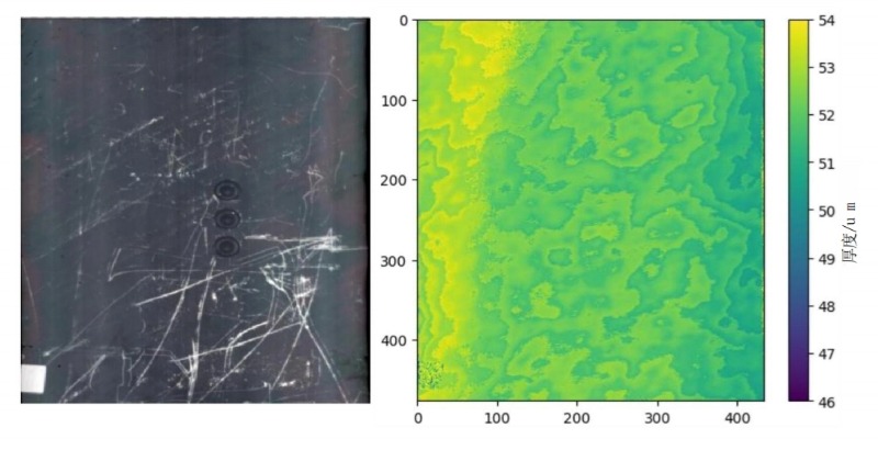 使用Specim FX17高光譜相機測量FG65塗層厚度