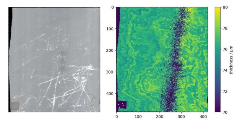 使用Specim FX17高光譜相機測量FP61塗層厚度