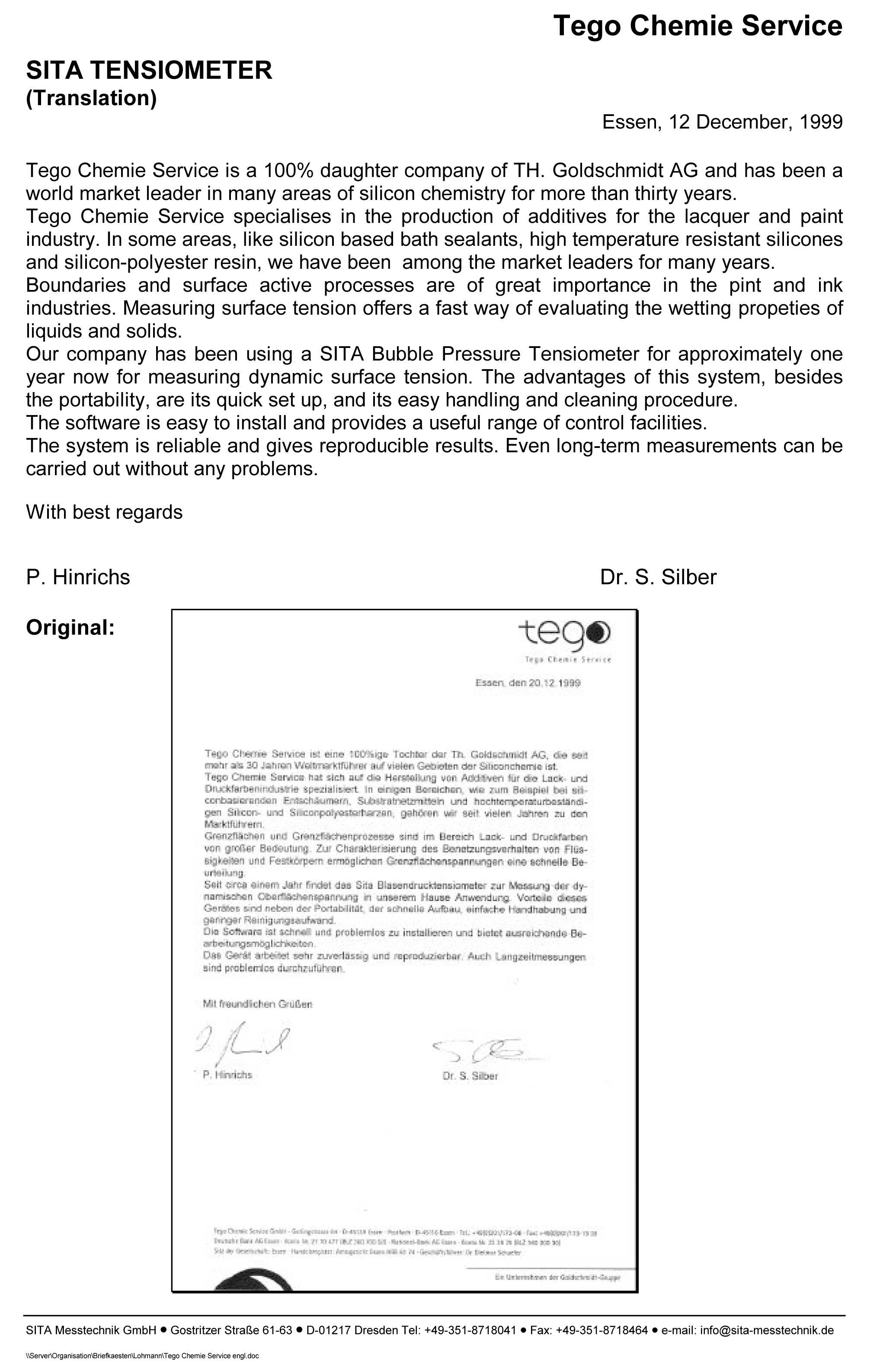 SITA張力儀(yi) 評價(jia) 