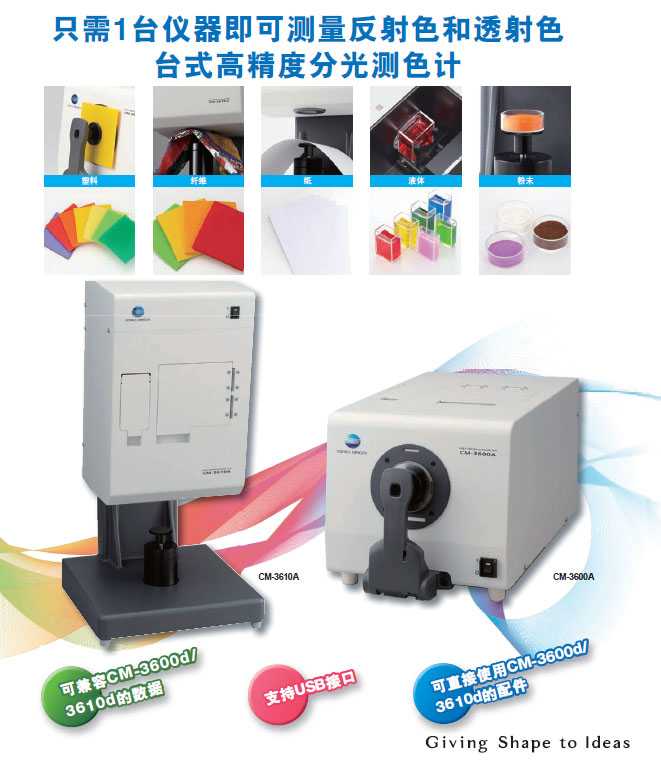 CM-3610A分光測色計產(chan) 品介紹