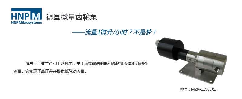 mzr-11508X1微環形齒輪泵