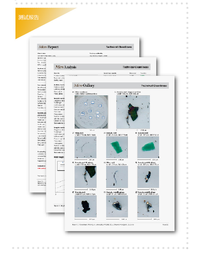 顆粒圖像分析儀(yi) 測試報告