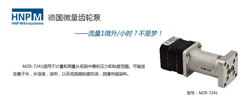 進口微型齒輪泵