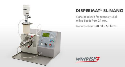 Nano bead mill DISPERMAT® SL-nano珠磨機