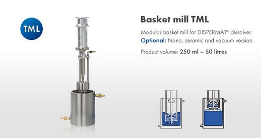 Modular basket mill TML籃式砂磨係統