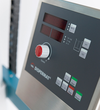 DISPERMAT® CN塗料用分散機控製麵板