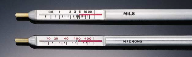 PosiPen測厚儀(yi) 測量方法