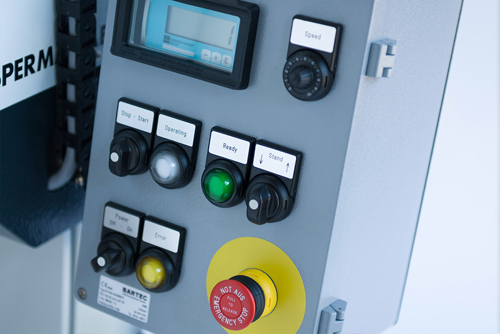 防爆分散機用的防爆設計控製麵板