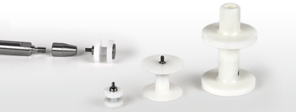 陶瓷製成的雙研磨盤