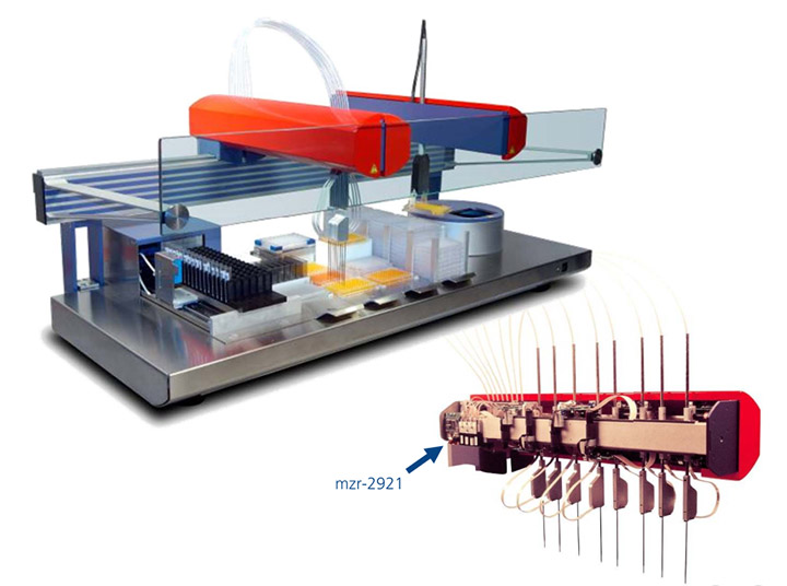 微量泵泵用於(yu) 精確配液