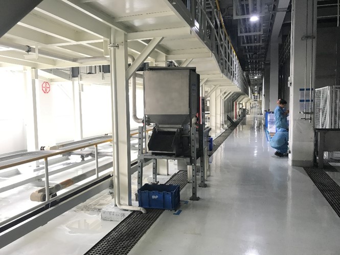 南京南汽塗裝線磁性過濾係統應用