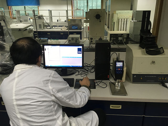 表麵張力儀(yi) 的應用