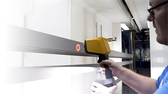 手持非接觸式測厚儀(yi) 測量不受底材限製