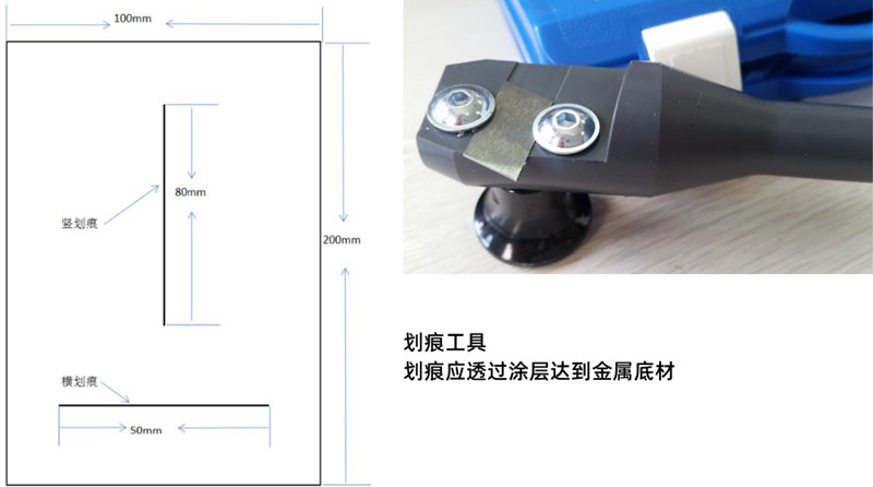 樣板製備(劃痕)