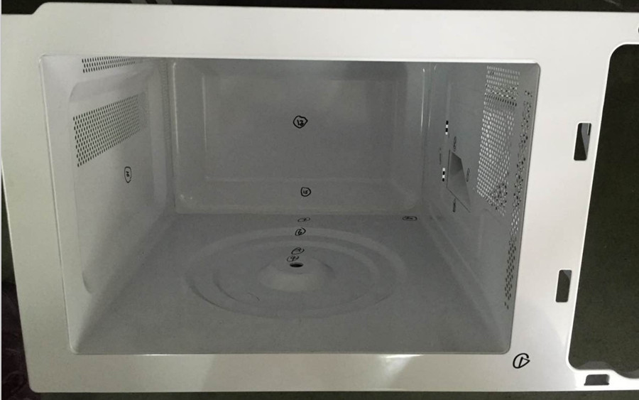 微波爐腔體(ti) 表麵清潔度測試