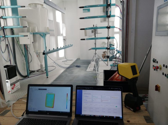 CoatingAI與(yu) 塗魔師非接觸無損測厚儀(yi) 一起學習(xi)