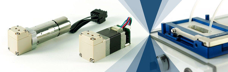 微流體(ti) 應用微量泵，用於(yu) 在一次性生物芯片上輸送微量液體(ti) 