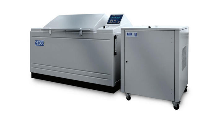 Q-FOG腐蝕鹽霧箱適用於(yu) 對合金進行鹽霧腐蝕測試