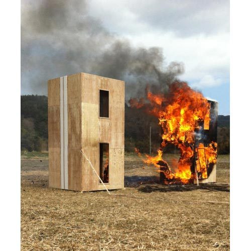 透明水性膨脹型阻燃 (TWIFR) 塗料可以保護木材免受火災影響