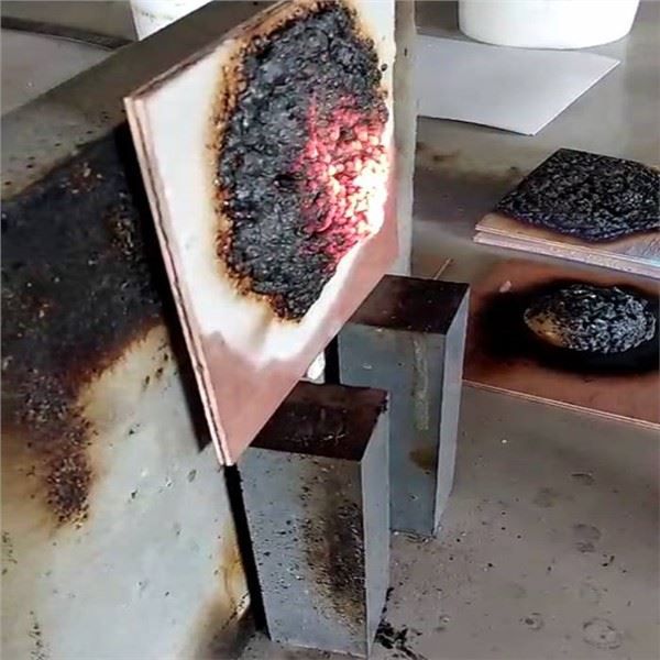 阻燃塗料應用於(yu) 木頭