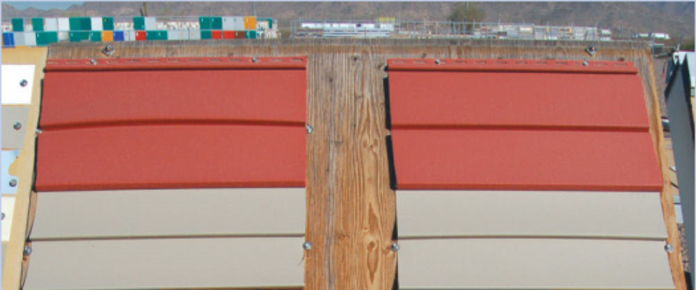 乙烯基護牆板老化測試