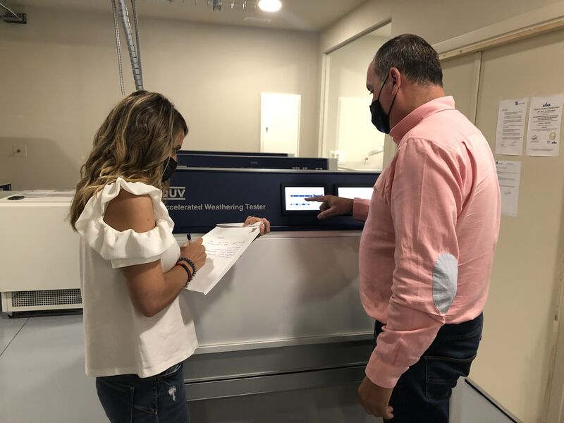 防水塗層紫外光耐氣候試驗機