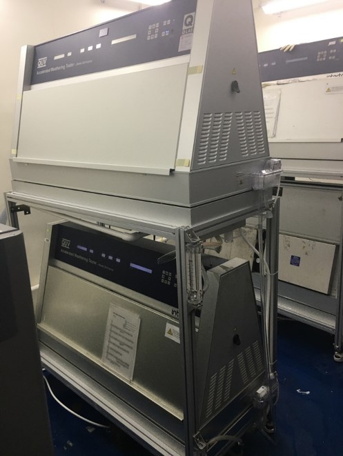 QUV不幹膠紫外老化測試箱節省空間架