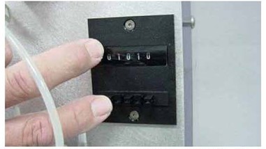 手指耐磨測試儀(yi) 倒數計數器操作